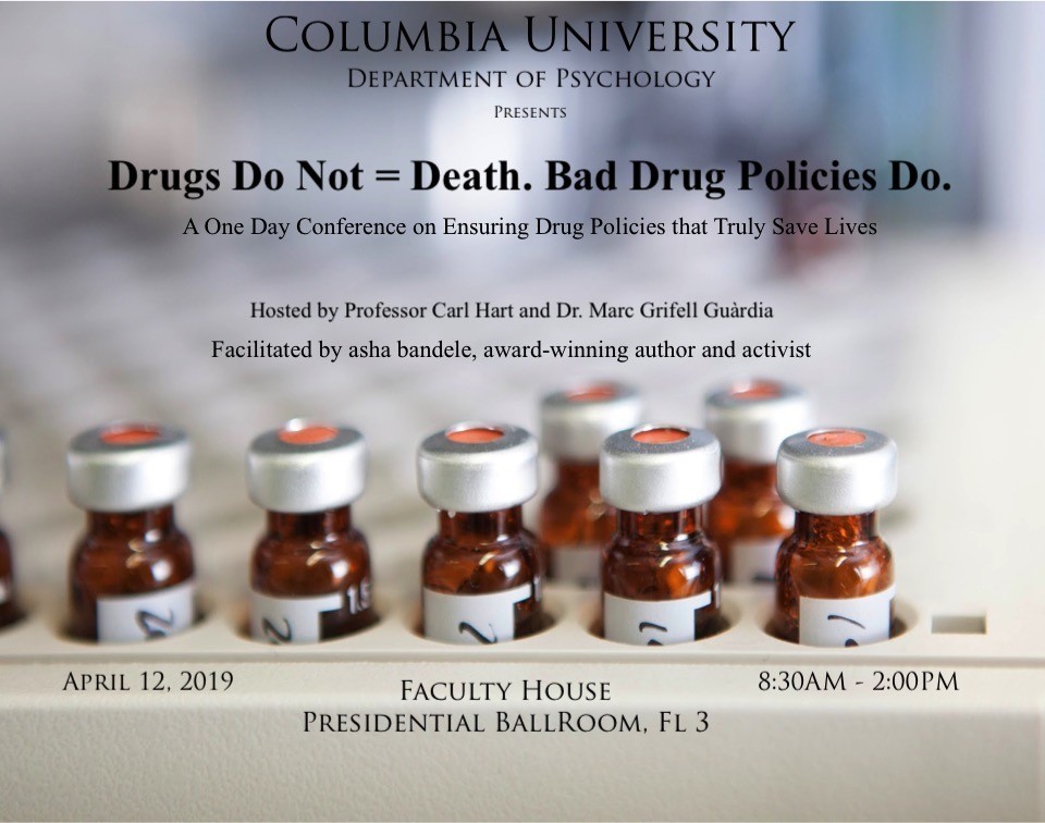 Drugs do not = death. Bad drug policies do.